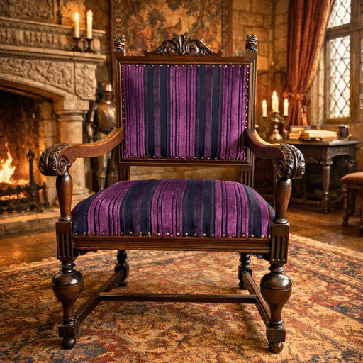 Prachtige antieke armstoel uit ca. 1880 volledig gerestaureerd en opnieuw gestoffeerd. Uniek meubelstuk in Victoriaanse stijl met karakter en comfort.